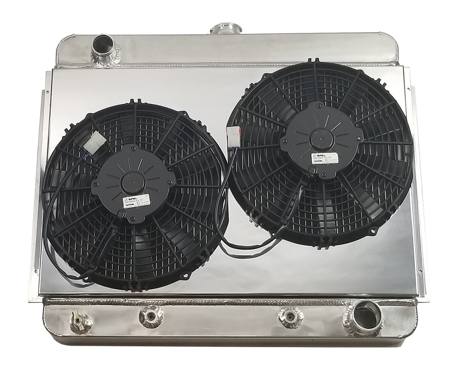radiator fan shroud for a 1972 nova