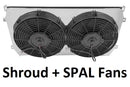 110FS11 Shroud + SPAL-1500x2 <br> Medium Profile Fans