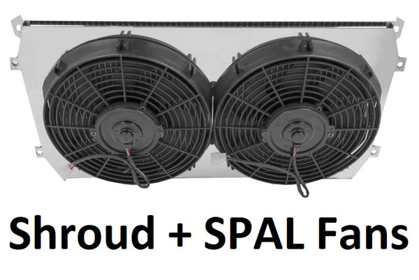 110FS11 Shroud + SPAL-1500x2 <br> Medium Profile Fans