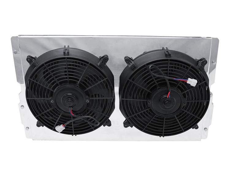 162FS12 Shroud + SPAL-1522x2 <br> Medium Profile Fans