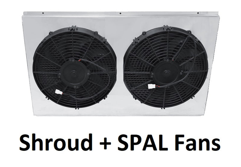 1517FS14C Shroud + SPAL-2044x2 <br> High Performance Fans
