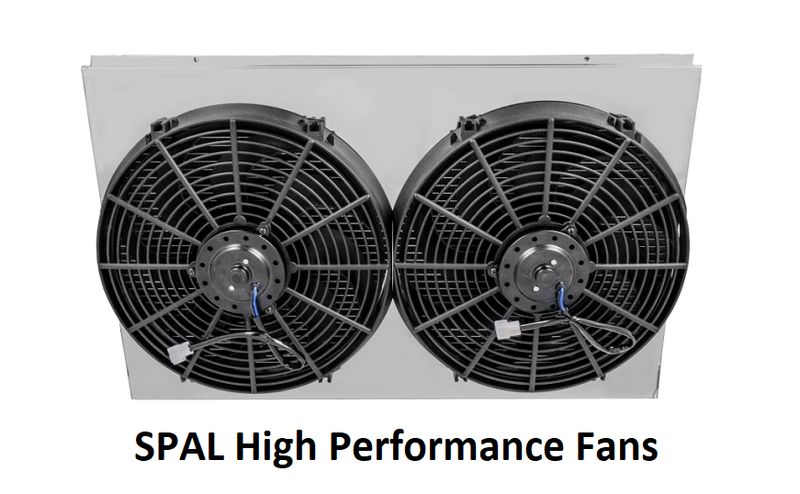 232FS14C Shroud + SPAL-2044X2 <br> High Performance Fans