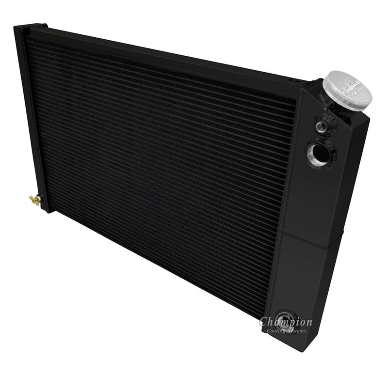 CC162DP-BLK 3 Row Dual Pass Black