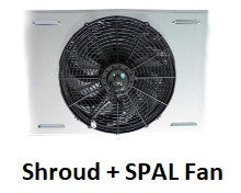 367FS16 Shroud + SPAL-2049 <br> High Performance Fan