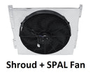 1661FS16 SHroud + SPAL-1516 <br> Medium Profile Fan