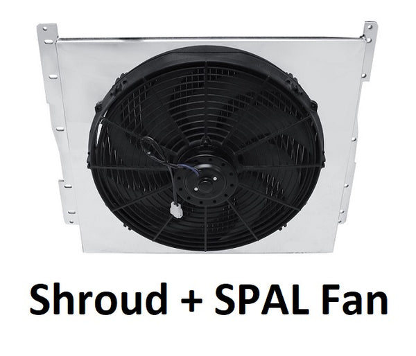 1661FS16 SHroud + SPAL-1516 <br> Medium Profile Fan