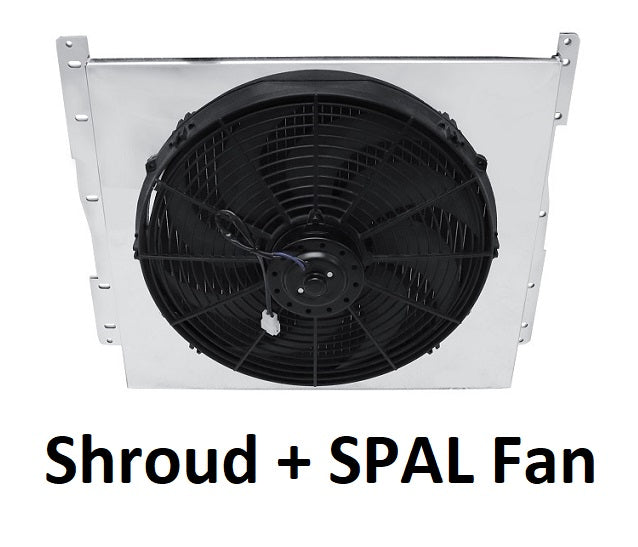 1661FS16 SHroud + SPAL-1516 <br> Medium Profile Fan