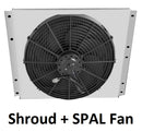180FS16 Shroud + SPAL-2049 <br> High Performance Fan