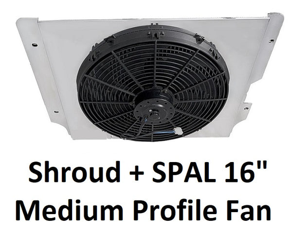 2101FS16 Shroud + SPAL-1516 <br> Medium Profile Fan