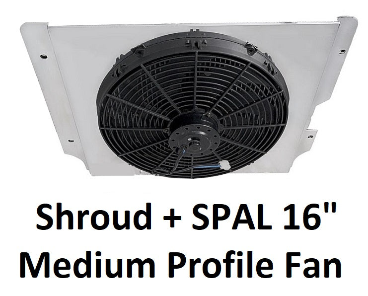 2101FS16 Shroud + SPAL-1516 <br> Medium Profile Fan