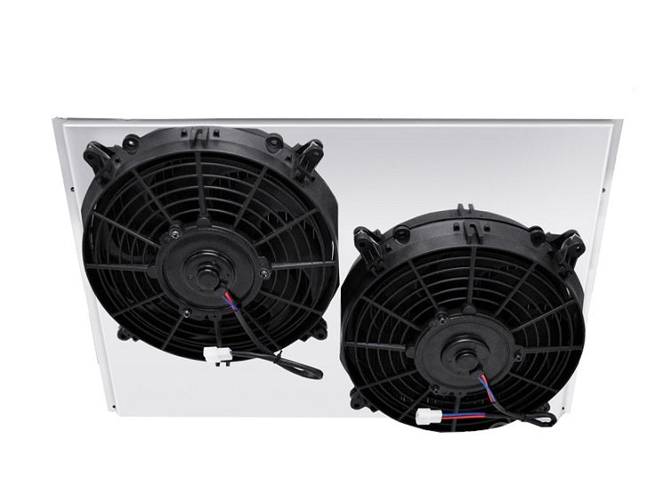 527FS10 Shroud + SPAL-0435x2 <br> Medium Profile Fans
