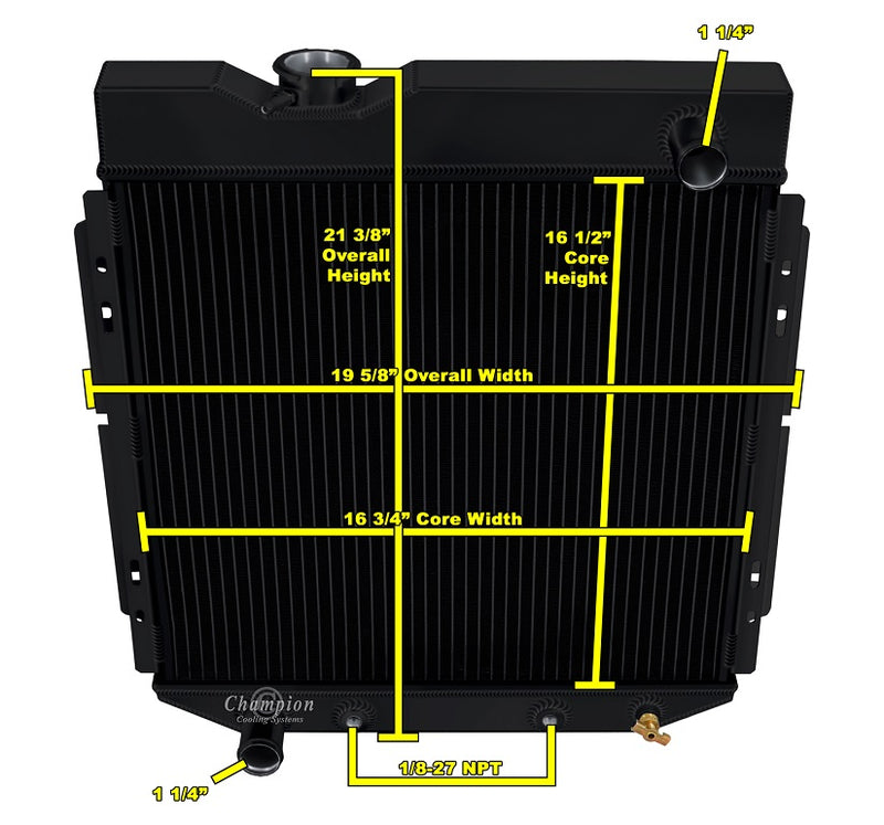 EC251-6-BLK 2 Row for L6 Black