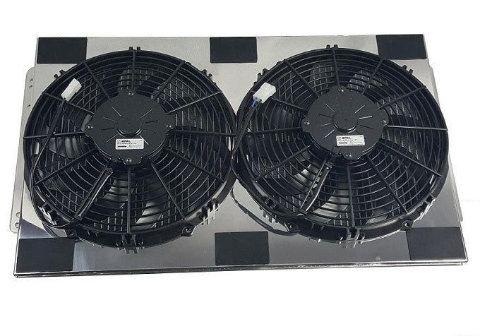 281FS12F Shroud + SPAL-1522x2 <br> Medium Profile Fans