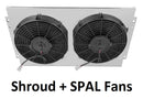 289FS12 Shroud + SPAL-1522x2 <br> Medium Profile Fans