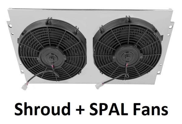 289FS12 Shroud + SPAL-1522x2 <br> Medium Profile Fans