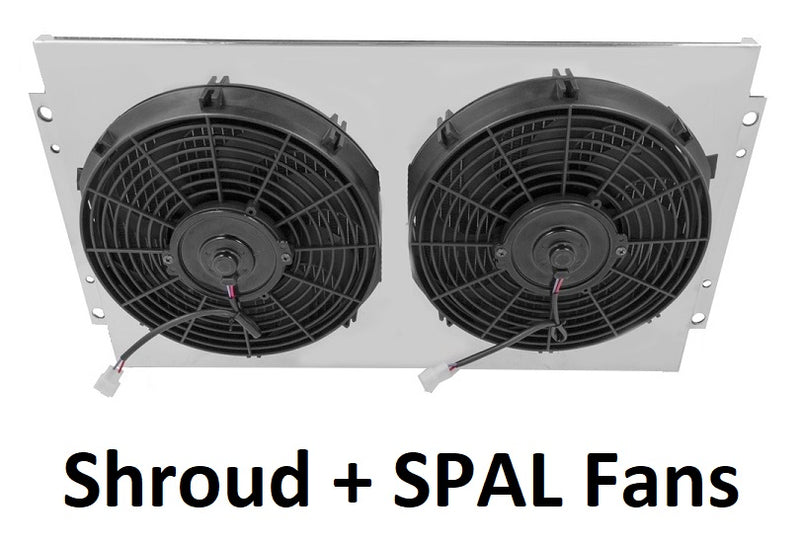289FS12 Shroud + SPAL-1522x2 <br> Medium Profile Fans