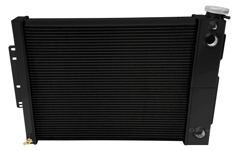 CC337BDP-BLK 3 Row Black Dual Pass 21" core