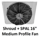 339FS16 Shroud + SPAL-1516 <br> Medium Profile Fan