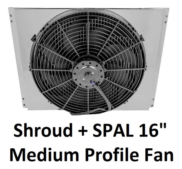 339FS16 Shroud + SPAL-1516 <br> Medium Profile Fan