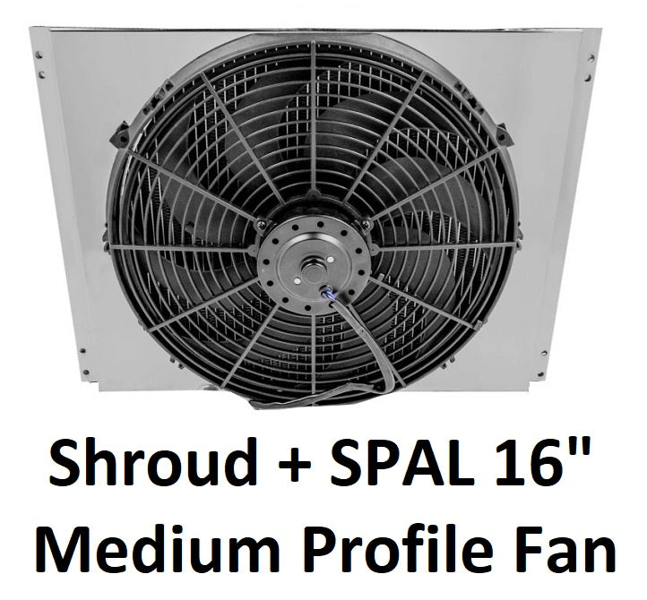 339FS16 Shroud + SPAL-1516 <br> Medium Profile Fan