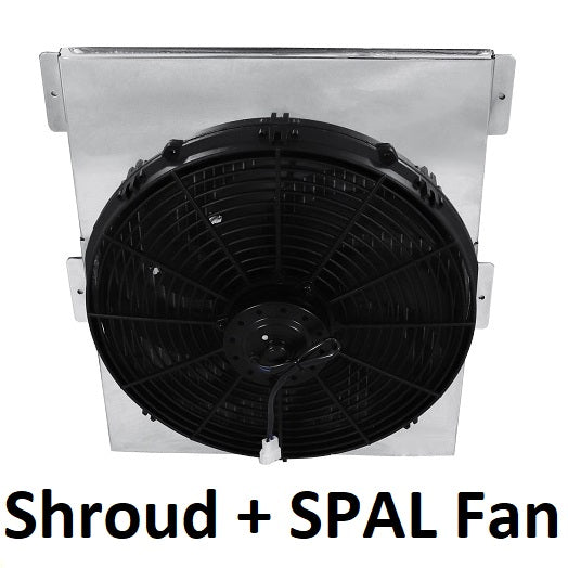 34FS16C Shroud + SPAL-2049 <br> High Performance Fan