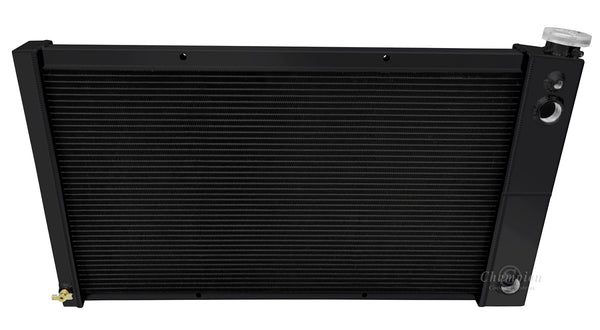 CC369DP-BLK 3 Row Dual Pass Black