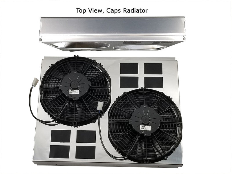 412CCFS11F Shroud + SPAL-1500x2 <br> Medium Profile Fans