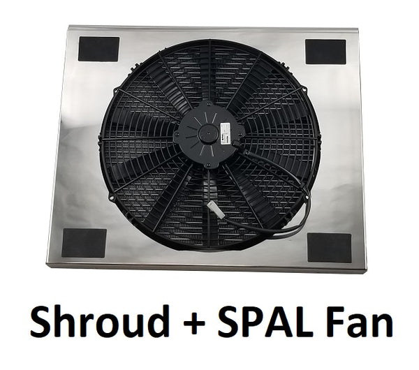 412FS16F Shroud + SPAL 1516 <br> Medium Profile Fan