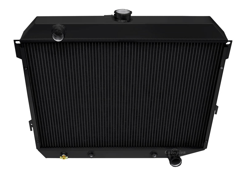 CC374B-BLK 3 Row Black