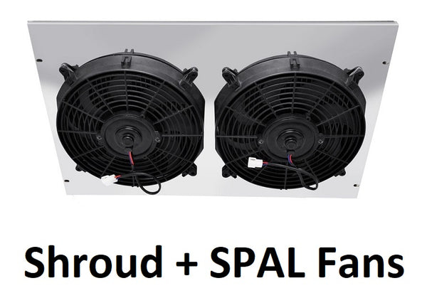 1775FS11 Shroud + SPAL-1500x2 <br> Medium Profile Fans