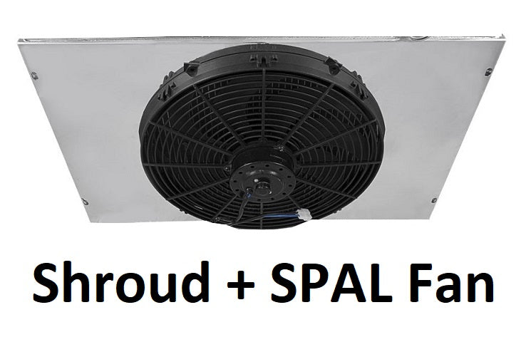 1643FS16 Shroud + SPAL-2049 <br> High Performance Fan