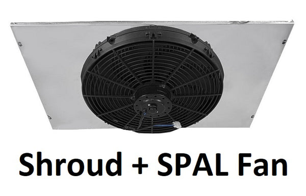 375FS16 Shroud + SPAL-2049 <br> High Performance Fan
