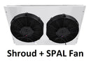 375FS12 Shroud + SPAL-1522x2 <br> Medium Profile Fans