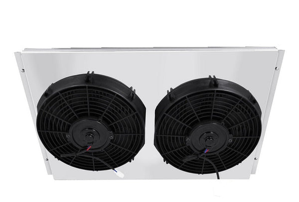 8164FS12C Shroud + SPAL-1522x2 <br> Medium Profile Fans