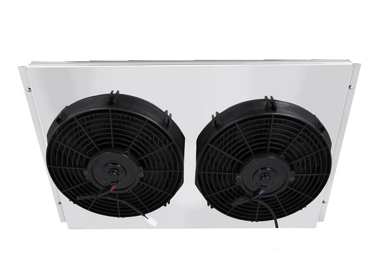 8164FS12C Shroud + SPAL-1522x2 <br> Medium Profile Fans