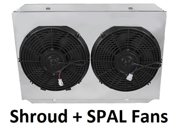138FS11 Shroud + SPAL-1500x2 <br> Medium Profile Fans