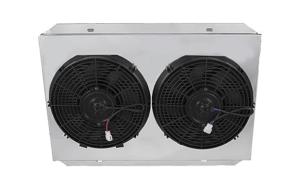 381FS12 Shroud + SPAL-1522x2 <br> Medium Profile Fans