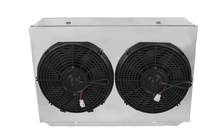 381FS12 Shroud + SPAL-1522x2 <br> Medium Profile Fans