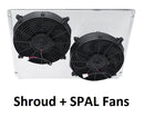 332FS12C Shroud + SPAL-1522x2 <br> Medium Profile Fans