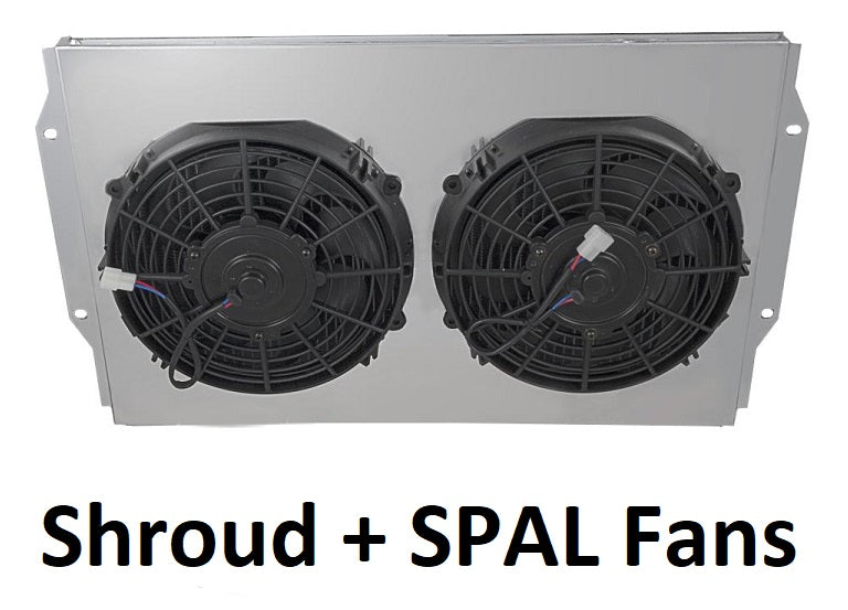 407FS12C Shroud + 1522x2 <br> Medium Profile Fans
