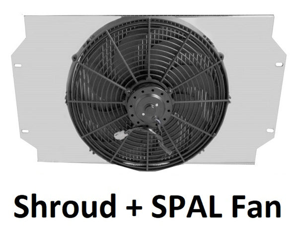407FS16 Shroud + SPAL-2049 <br> High Performance Fan