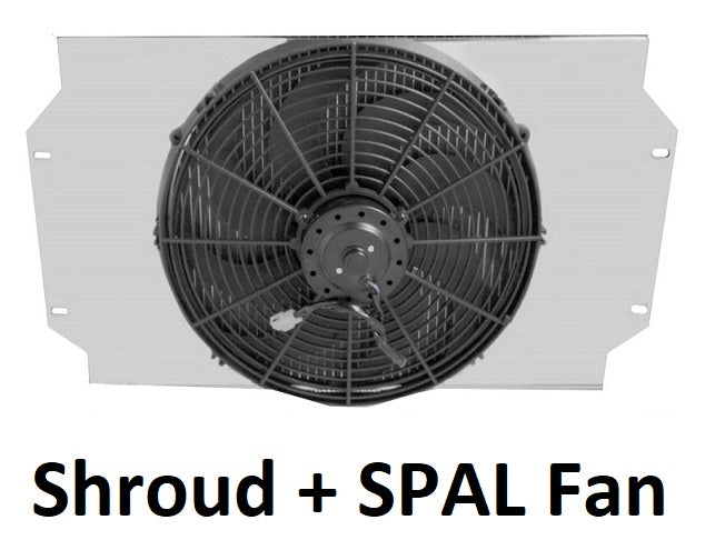 407FS16 Shroud + SPAL-2049 <br> High Performance Fan