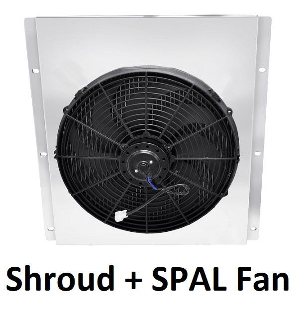 4146FS16C Shroud + SPAL-2049 <br> High Performance Fan