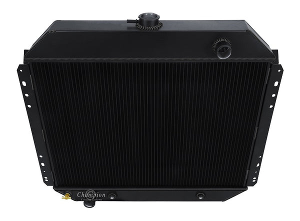 CC433B-CY-BLK 3 Row Black