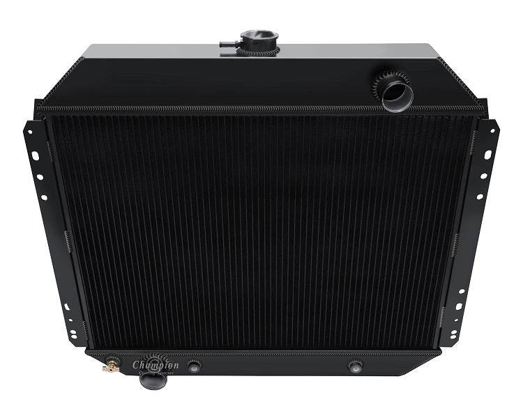 CC433B-BLK 3 Row Black