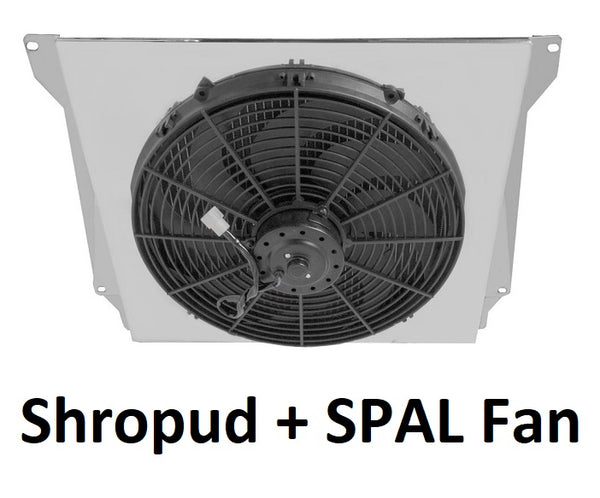 4348FS16C Shroud + SPAL-2049 <br> High Performance Fan