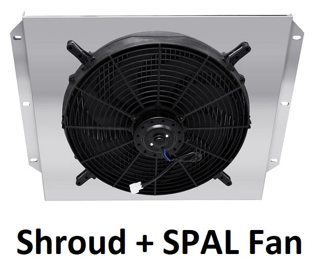 49FDFS16C Shroud + SPAL-2049 <br> High Performance Fan