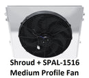 945FS16 Shroud + SPAL-1516 <br> Medium Profile Fan