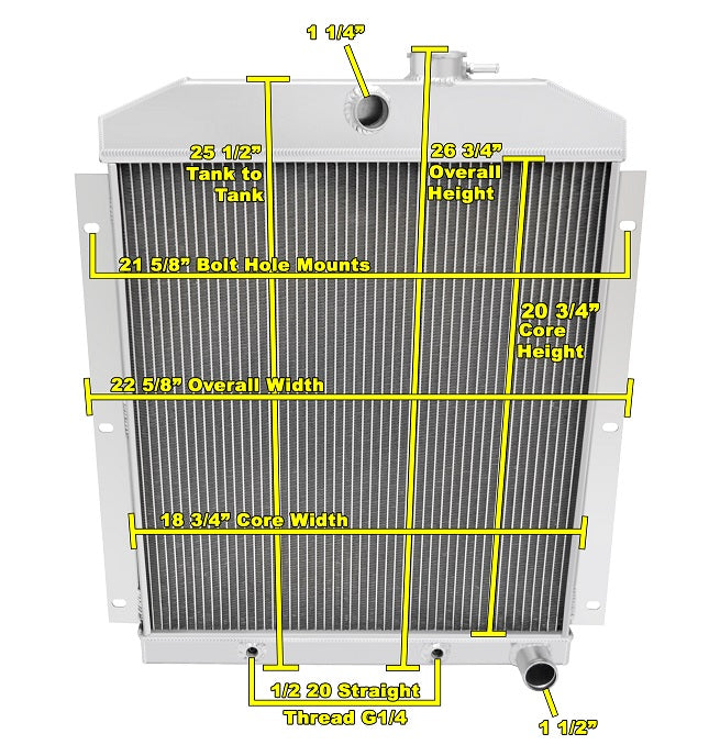 EC5100-6-5100FS16 2 Row For 6 cyl