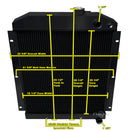 CC5100B-LS-BLK-5100FS16 3 Row LS Combo (Black)